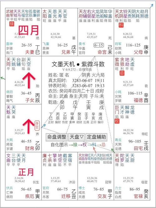 紫微斗数身宫与来因宫解析应用