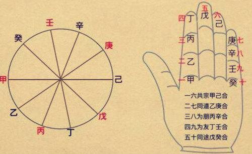 八字算命:天干五合详解