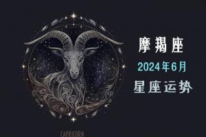 2024年6月摩羯座运势:情感温馨与职业机会